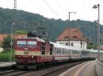 371 004-3 zieht am 05.07. 10 den EC nach Berlin Gesundbrunnen ...
