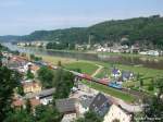 372 010 mit einem Gz in Ri Decin am 12.06.2010 ...