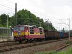 BR 372 372 007-5 zieht am 26.05.'10 einen Ganzzug am S-Bahn Hp. Heidenau/Gro�sedlitz vorbei