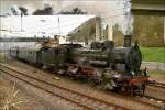 38 2455 (P8) mit Preussenzug 37895 von Trier Hbf nach ...