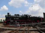 BR 38 38 205 stand zum Familientag am 26.06.10 in Chemnitz-Hilbersdorf auf der Drehscheibe. Sie wurde in diesem Jahr 100 Jahre!!!