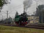 Die WTK 4 am 02.10.2010 bei einer Rangierfahrt in Timelkam. ...
