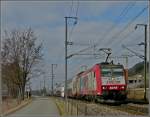 Der Wanderweg zwischen Mersch und Lintgen bot am 18.02.10 eine ...