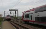 Noch sind die Bauarbeiten ...  Yves Gillander 21.04.2011