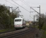 401 051-8 als ICE 70 (Basel SBB - Hamburg Altona) ...