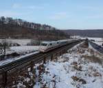 Oben auf der Alb am 07.01.2010  ...