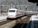 DB - ICE 401 078-2 bei der einfahrt in ...