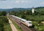 br-401-ice-1-zuge 401 062-5 'Geisenheim/Rheingau' als ICE 870 (Basel SBB-Berlin Ostbahnhof) bei Denzlingen 6.7.10