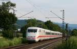 401 079-9 als ICE 272 (Z�rich HB-Hamburg-Altona) bei Denzlingen 6.7.10 ...