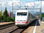 DB - ICE unterwegs nach Thun bei der durchfahrt in ...