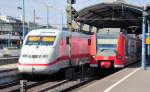 br-402-ice-2 ICE 402 007-9 'Stendal' und 425 030-4 im Hauptbahnhof Bonn - 18.03.2010
