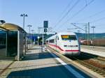 Seltener Gast in Saalfeld: ...  Kevin Schmidt 23.04.2010