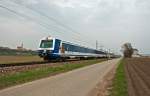 S Bahn 21632 von Wiener Neustadt Hbf. nach Absdorf-Hippersdorf, passiert ...