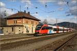 Ein 4024er Tandem fährt als REX 4478 von Mürzzuschlag nach ... Ein 4024er Tandem fährt als REX 4478 von Mürzzuschlag nach ...