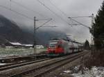 br-4024 Der 4024 076 am 05.12.2009 unterwegs bei Niederaudorf. 