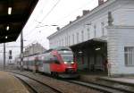 4024 127-5 fährt als S40 in Wien-Nußdorf ein. 6.3.10 ... 4024 127-5 fährt als S40 in Wien-Nußdorf ein. 6.3.10 ...