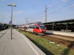 br-4024 Ein Talent Triebwagen auf der S45 bei der Ausfahrt aus Wien Heiligenstadt
