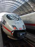 br-403-ice-3 ICE 720 (Br.403) kurz vor der Abfahrt nach K�ln Hbf (via Montabaur und Limburg S�d) im Frankfurter Hbf. 05.01.10
