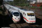 ICE-Treffen in Dortmund (Juni 2009)(leider etwas Schatten links)  ...