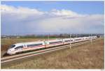 ICE 624 auf der Schnellfahrstrecke K�ln-Rhein/Main, Richtung K�ln. N�he Weilbach ...