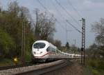 403 009-4 Aalen + 406 003-4 Mannheim am 18. April ...