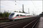 br-403-ice-3 Ein 403er ist als ICE 1121m von Dortmund nach M�nchenm in Richtung Essen unterwegs. (Bochum-Ehrenfeld am 16.05.2010)