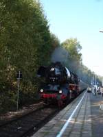 BR 41 mit Sonderzug ...  rainer ullrich 09.11.2009