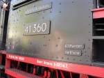 Die Betriebsnummer von der Br 41 im Bahnhof Linz am ...