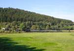 41 1144-9 f�hrt am 12.09.10 mit dem Elstertal Express durch ...