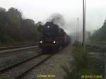 Sormitztalexpress im Bahnhof Wurzbach/Th�ringen ...  Stefan M�ller 05.11.2010