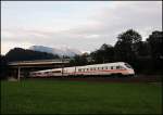 Ein unbekannter 411er ist als ICE von Berlin-Ostbahnhof nach Innsbruck ...