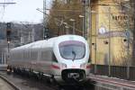 BB 411 mit offener Bugklappe f�hrt Richtung Dresden.Erfurt-Bischleben dem 25.02.2010 ...
