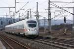 BR 411 als ICE 1557 nach Dresden.Neuditendorf 05.03.2010  ...