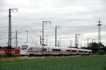 br-411-ice-t ICE von Dortmund Hbf nach Wien Westbahnhof am 02.06.2010 bei der Durchfahrt durch Regensburg Ost.