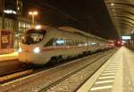 411 078 (Ostseebad Warnem�nde) steht als ICE 1594 Dresden - ...