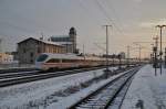 Der aus zwei Z�gen der Baureihe 415 gebildete ICE-1652 Dresden ...
