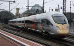 Der Jubil�ums-ICE 175 Jahre dt. Eisenbahn verl�sst am 11.04. 10 den ...