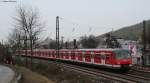 br-420 420*** und 957-3 als S1 zur Schwabstra�e bei Obert�rkheim 23.1.10