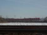 br-420 Doppeltraktion Br 420 als S8 Offenbach-Ost - Wiesbaden Hbf auf der Verbindungskurve zwischen Mainz-Nord und Wiesbaden-Ost. 17.02.10