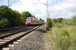 Gerade passiert 422 027-3 ...  Andreas Strobel 07.09.2010