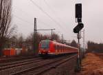 Bei der Einfahrt in ...  Andreas Strobel 08.03.2012
