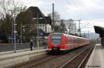 424 015 mit einer S5 in Weetzen am 3.3.10.  ...