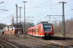 424 005 bei der Einfahrt von Lehrte.  ...
