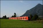 br-425 425 647/147 und 426 535/035 sind als RB nach Kufstein unterwegs.