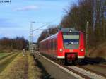 425 070/570 auf dem Weg von M�nchengladbach Hbf nach Aachen ...