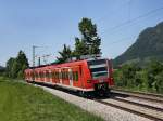 Der 425 045 am 05.06.2010 als RB nach Kufstein unterwegs ...