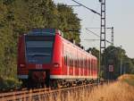 br-425 425 578-2 als RB11083 aus Duisburg nach Aachen am Km 26.0, n�chster Halt �bach-Palenberg, 18.7.10
