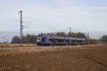 br-427-stadler-flirt-3-teilig Der Cantus Flirt 427 507 am 01.01.2010 bei Ainring.