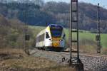 ET 5.16 der Eurobahn mit Warburg als Ziel erreicht Altenbeken. ...