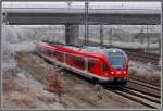 br-429-stadler-flirt-5-teillig Ein Flirt als RE33210 aus Sassnitz, bei Einfahrt in den Hbf Stralsund.
 am 22.12.07 